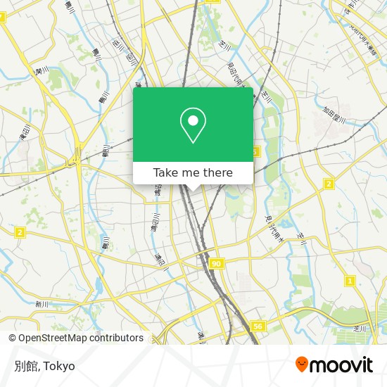 別館 map