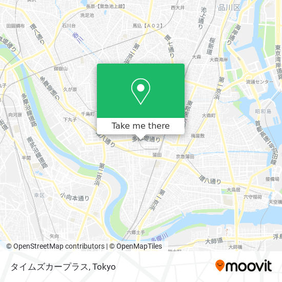 タイムズカープラス map