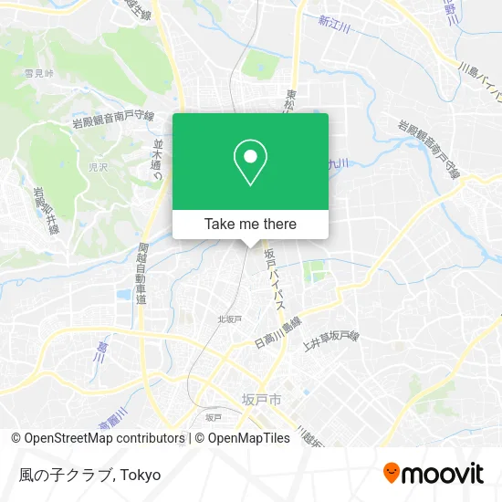 風の子クラブ map