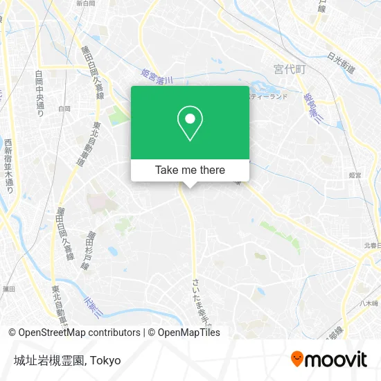 城址岩槻霊園 map