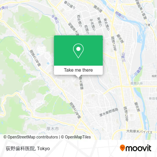 荻野歯科医院 map