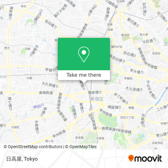 日高屋 map