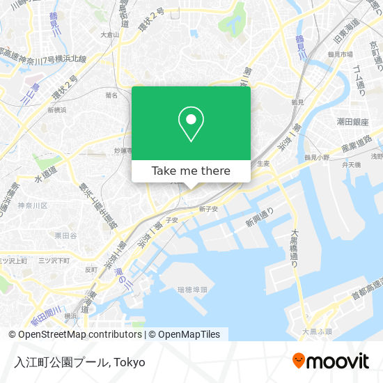 入江町公園プール map
