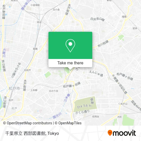 千葉県立 西部図書館 map