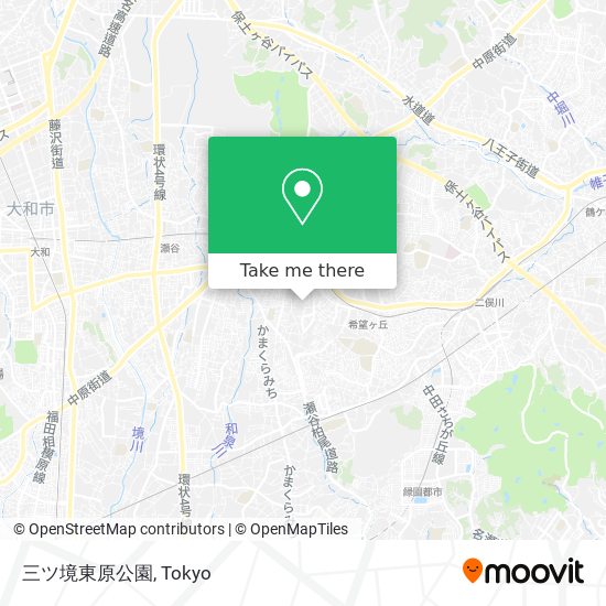 三ツ境東原公園 map