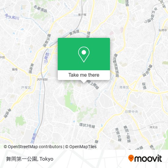 舞岡第一公園 map