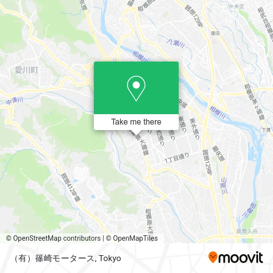 （有）篠崎モータース map
