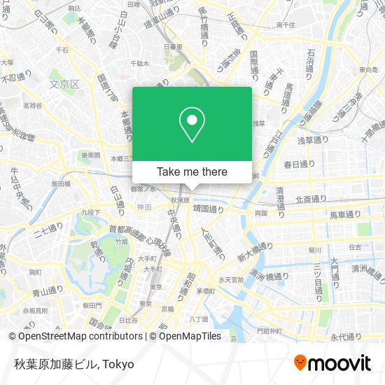 秋葉原加藤ビル map