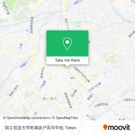 国立筑波大学附属坂戸高等学校 map
