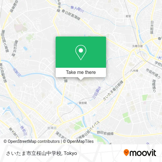 さいたま市立桜山中学校 map