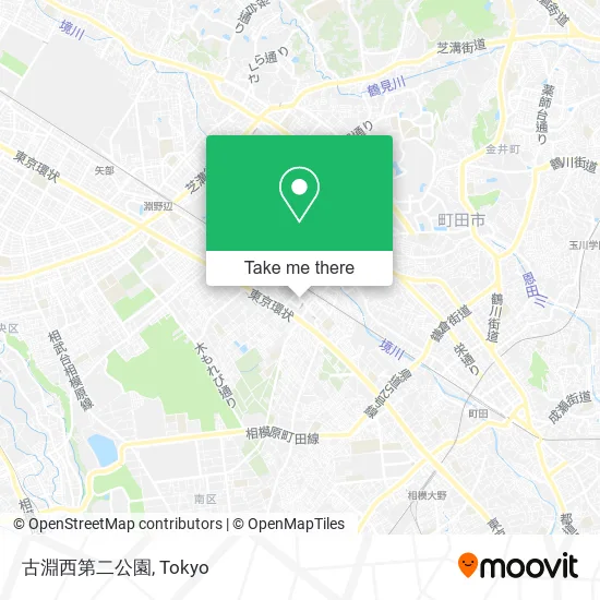 古淵西第二公園 map