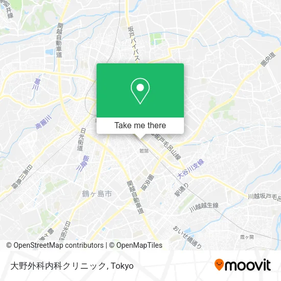 大野外科内科クリニック map