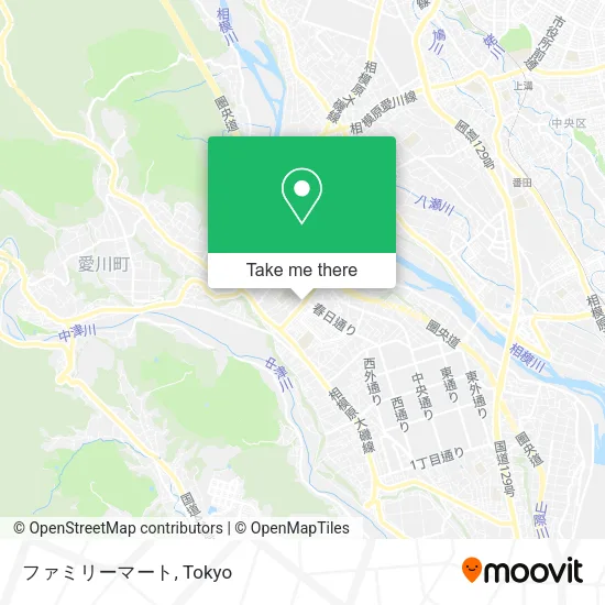ファミリーマート map