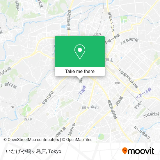 いなげや鶴ヶ島店 map