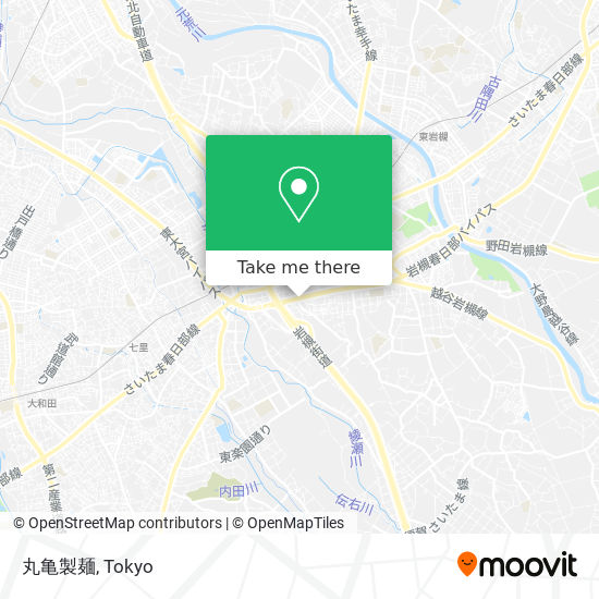 丸亀製麺 map