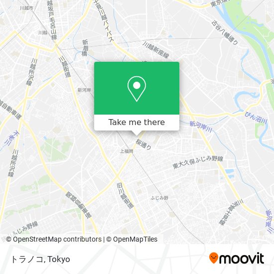 トラノコ map