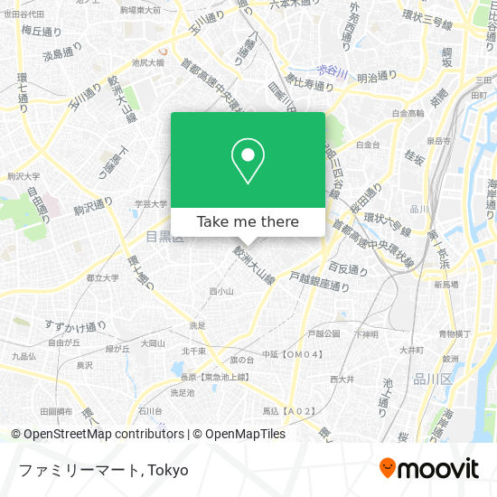 ファミリーマート map