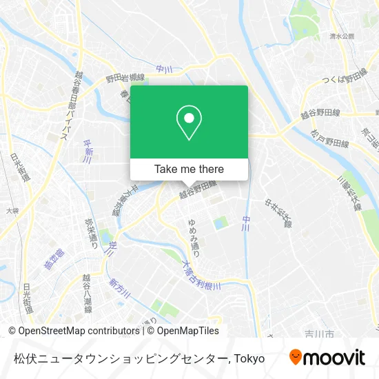 松伏ニュータウンショッピングセンター map