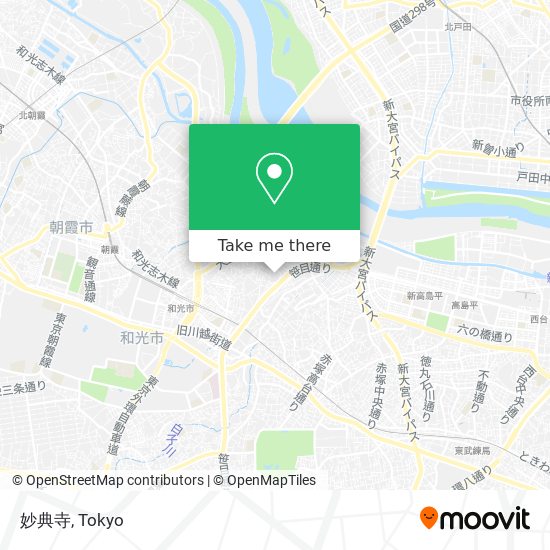 妙典寺 map