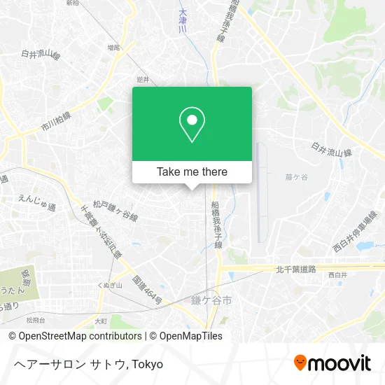 ヘアーサロン サトウ map