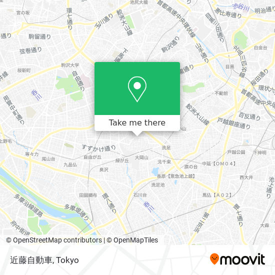 近藤自動車 map