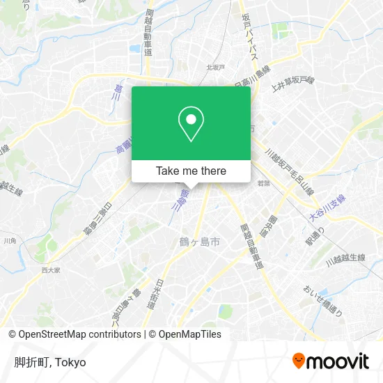 脚折町 map