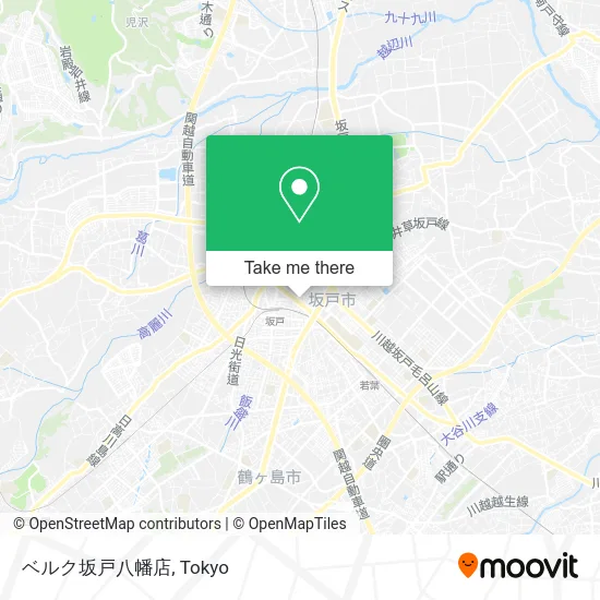 Berg Sakado Hachiman Store map