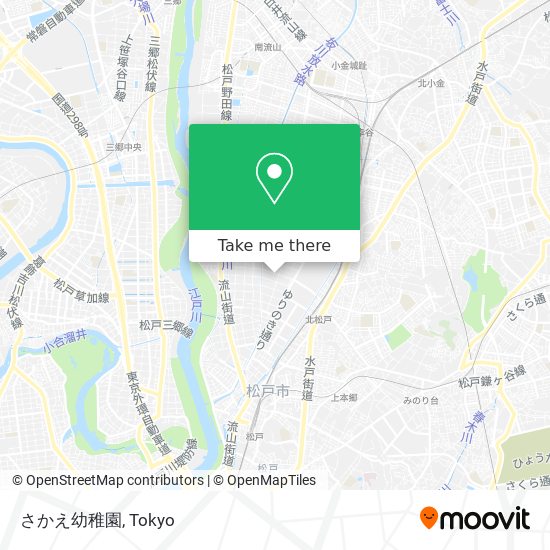 さかえ幼稚園 map