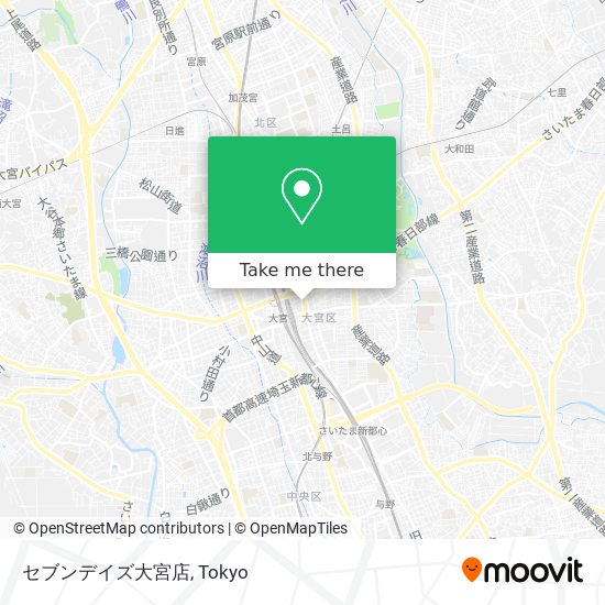 セブンデイズ大宮店 map
