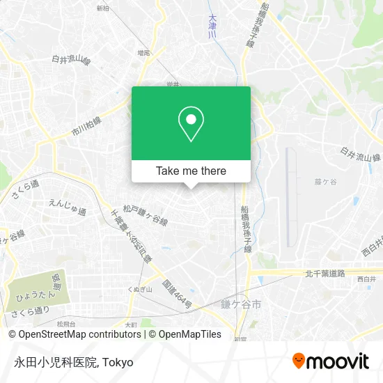 永田小児科医院 map