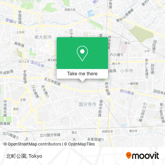 北町公園 map
