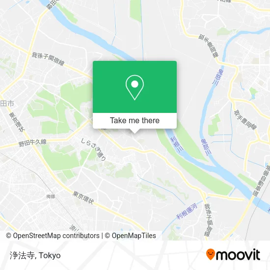 浄法寺 map