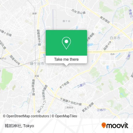 鞴韜神社 map
