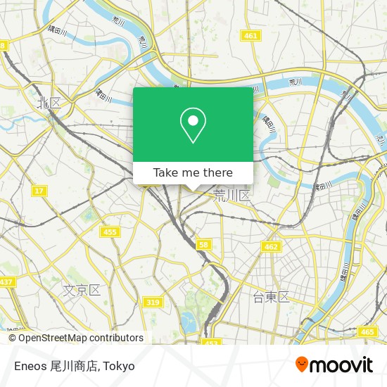Eneos 尾川商店 map
