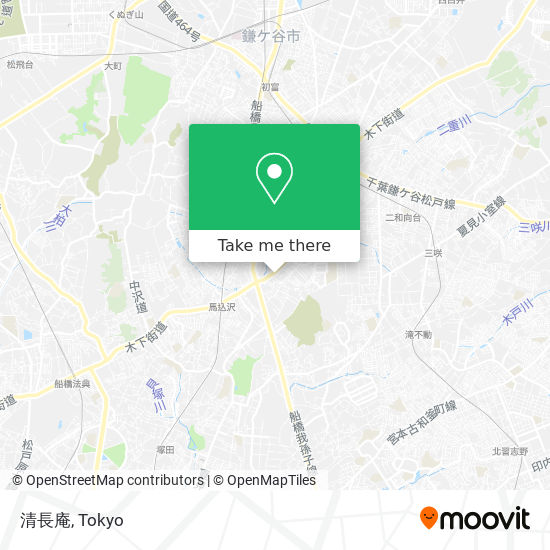 清長庵 map