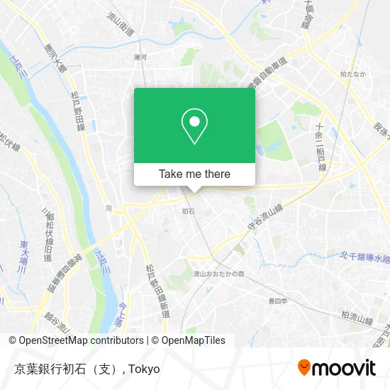 京葉銀行初石（支） map