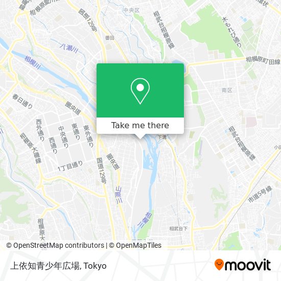 上依知青少年広場 map