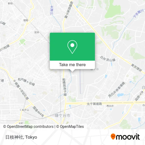 日枝神社 map