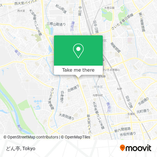 どん亭 map