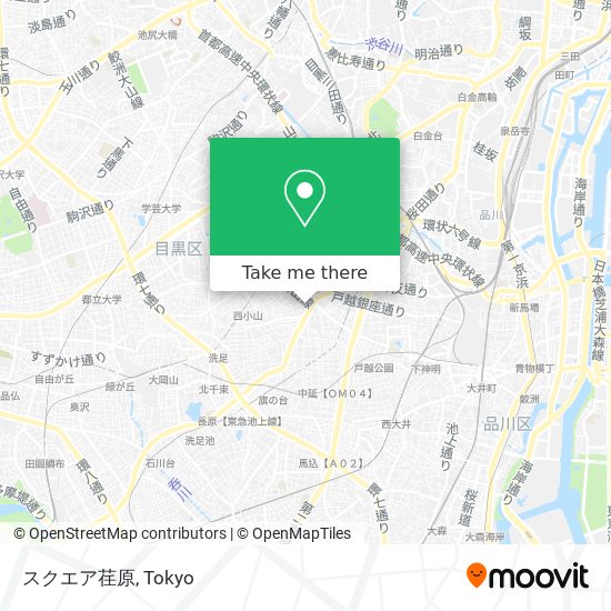 スクエア荏原 map