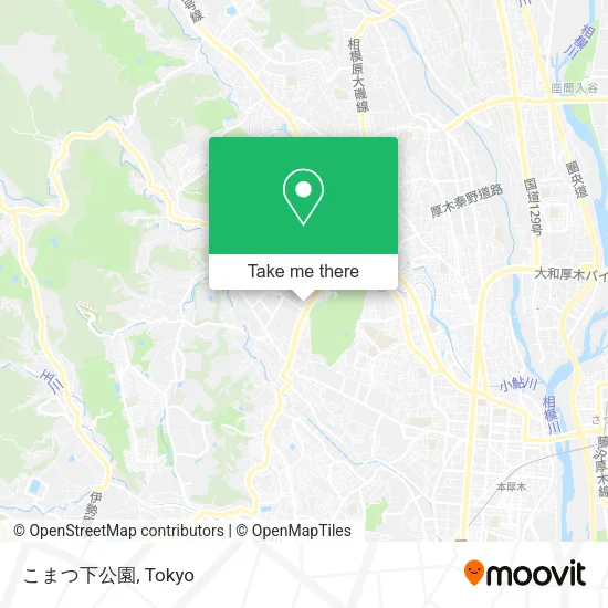 こまつ下公園 map