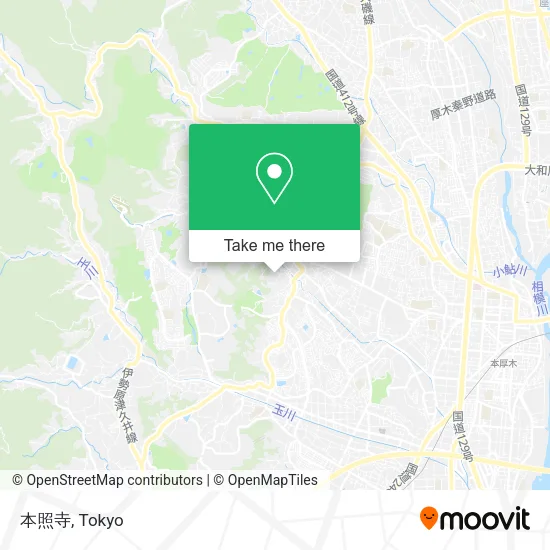 本照寺 map