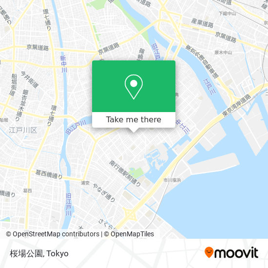 桜場公園 map