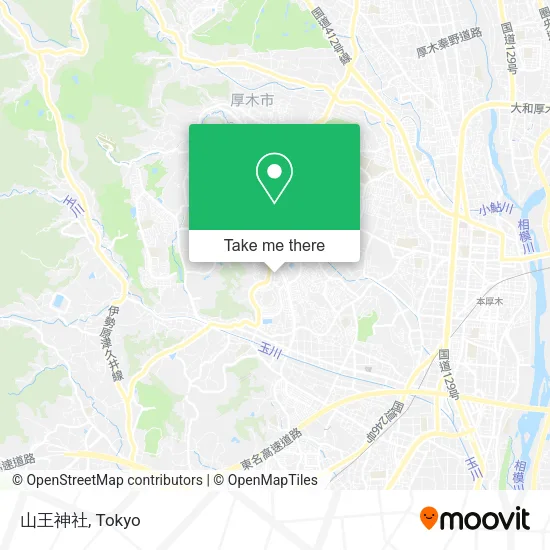 山王神社 map