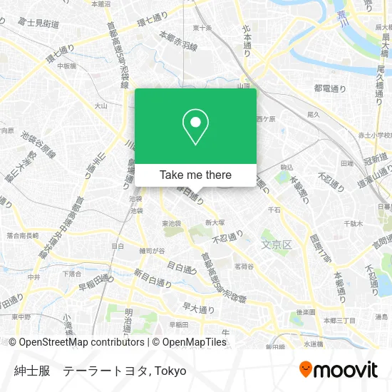 紳士服　テーラートヨタ map