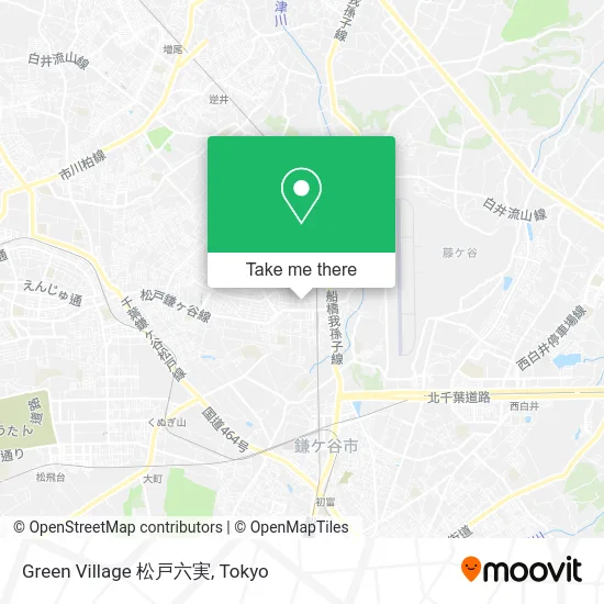 Green Village 松戸六実 map