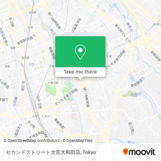 セカンドストリート大宮大和田店 map