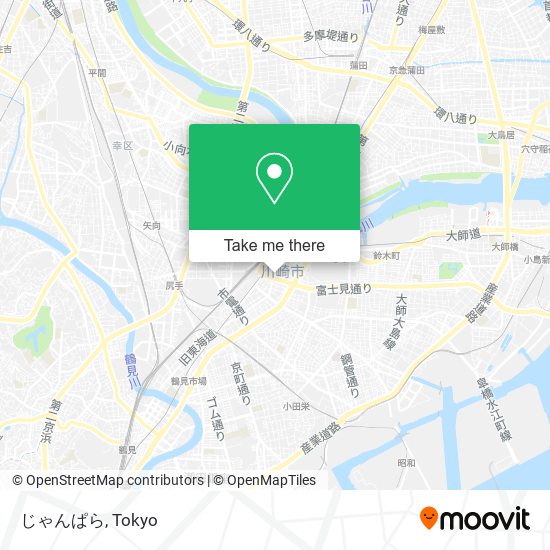 じゃんぱら map