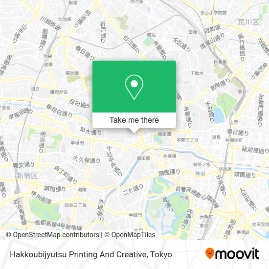 Hakkoubijyutsu Printing And Creative map