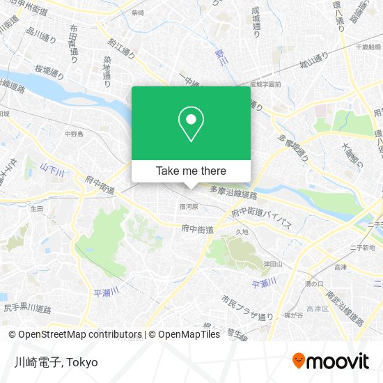 川崎電子 map